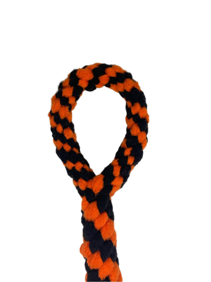 Halloween - Small Loop Tug Toy - CanineCraftsUK