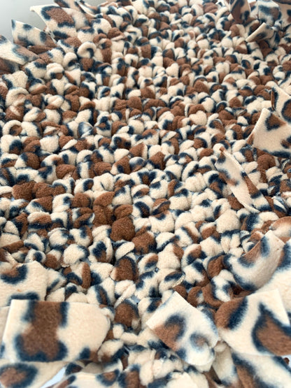 Leopard Print Snuffle Mat - CanineCraftsUK