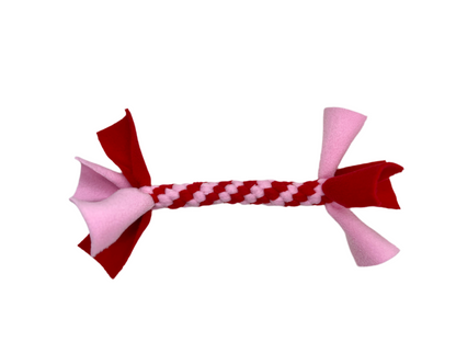 Small Spiral Toy - Red and Light Pink