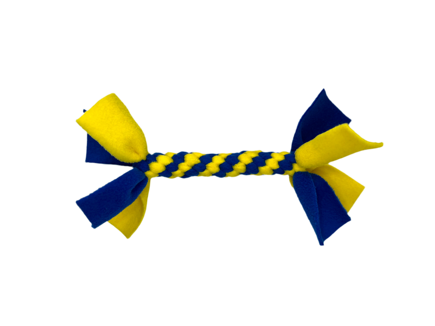 Small Spiral Toy - Blue and Yellow